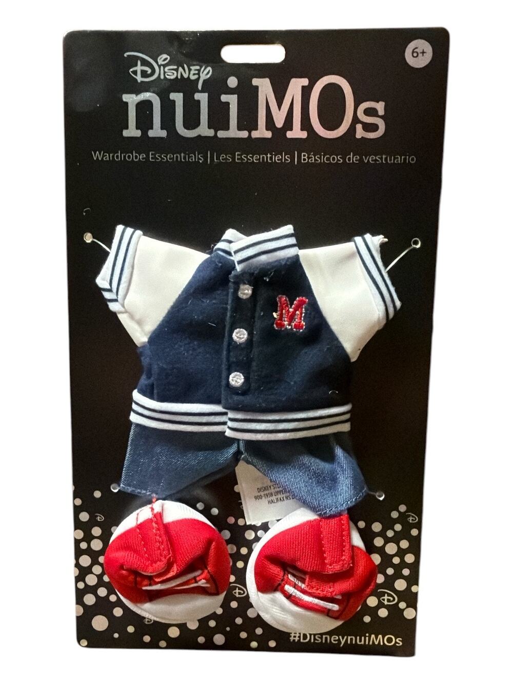 Disney nuiMOs Varsity Jacket Pants and Sneakers Set NEW